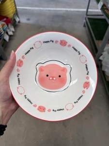 APPN (1ชุดได้2ใบ มีคลิปรีวิว) ชาม ชามข้าว ชามกินข้าว ชามใส่อาหาร ชามกับข้าว ชามใส่แกง ชามใส่ขนม ชามใส่เค้ก วัสดุเซรามิก ผิวเงา ลายสวย ไซส์มาตรฐาน 8“ ตกแต่งบ้าน ร้านอาหาร คาเฟ่ ภัตตาคาร บาร์ โรงแรม สินค้าพร้อมจัดส่ง (1216191217)