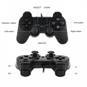 จัดส่งภัยใน24ชั่วโมง จอย PS2 หลายสีให้เลือก จอยเกมส์ ps2 มีสาย