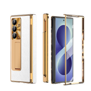 szhaiyu | Phone Case For Samsung Galaxy Z Fold 8 Ultra Fold 7 6 5 With Pen Hinge Armor Shockproof Magnetic Kickstand Full Protection Cover