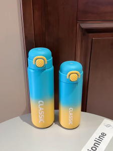 Thermos Cup 680ml Thermal Flask Thermal Tumbler Flask Water Bottle Car Cup Vacuum Bottle Stainless Steel Coffee Cup