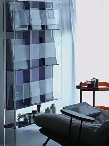 Display Cabinet Acrylic Shelf For Toys Display Rack Display Cabinet Toy Storage Showcase Shelf Light Luxury Acrylic Floor Reading Bookshelf