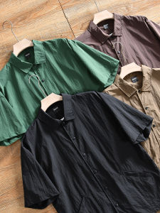 Summer Mens Lightweight Short Sleeve Open Cardigan Style Outdoor Jacket Loose Fit Functional Mountain Series ODM Order