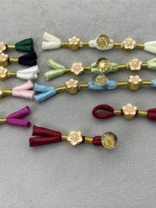 Áo Sơ Mi Trẻ Em Thêu Nút Thắt Thủ Công Kiểu Trung Quốc Mới Áo Sơ Mi Thêu Hoa Mận Một Từ Áo Sơ Mi Trang Trí Nút Cổ