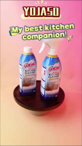 YOJASO Kitchen Cleaner 500g Pot Range Hood & Stove Cleaning Spray Powerful Oil Stain Remover
