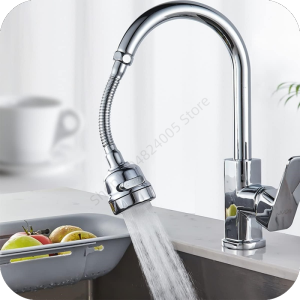 Universal Kitchen Faucet Adapter 2/3 Modes 360° Rotation Faucet Filter Extenders Kitchen Gadgets Spray Water Saving Tap Nozzle