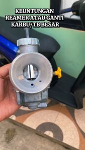 Karburator KEIHIN REAMER SUPER FLOW PE 24 PE 26 PE 28: Aksesoris Karburator Motor Universal