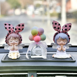 Creative Car Dashboard Decorations Resin Car Interior Accessories Annes New 2025 Model Cute Goddess Center Console Ornaments