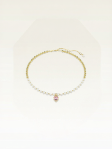 Swarovski | Heart-shaped High-end Faux Pearl Pendant