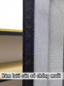 Lưới chống muỗirèm cửa dán tườngmàn chống muỗi có nam châm tự đóng