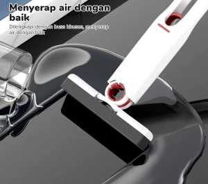 Medanbro pr-1639 Mini Sponge Mop Portable Alat Pel Multifungsi untuk Pembersih Kaca