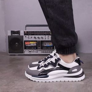 Keeping Sepatu Sneakers Cowok Hitam Running Pria Olahraga Sport Casual Shoes Murah Sepatu Pria Sepatu Lari Pria Sepatu Fashion Pria KSD105