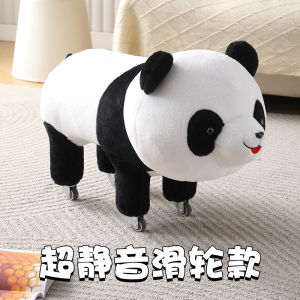 Soaring Pig Chair Taiyi Zhenren Doll Seat Velvet Material Childrens Furniture Plush Toy Bench Kids Seat Realistic Porcelain