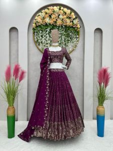 [PRE-ORDER] Semistitched Lengha ( Delivery 15 Days )
