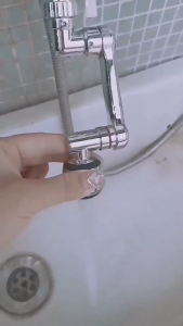 Universal 1080° swivel faucet kitchen robotic arm extension faucet with aerator and shower head