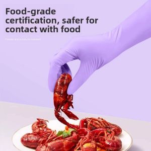 MONLEYTA | Japanese Disposable Nitrile Gloves Food Grade Durable Household Rubber Latex Kitchen Cleaning Dishwashing Waterproof Special