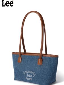 Lee Womens Tote Bag Large Capacity Single Shoulder Handbag for Commuting And Class Soft Fabric Easy to Clean Online Exclusive