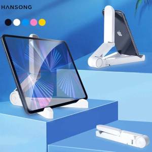 2025 Universal Tablet Holder Desktop Folding Simple Easy To Carry Mobile Phone Fixed Tablet Stand For iPad Samsung Xiaomi Stand