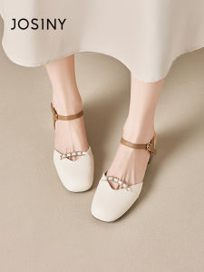 Josiny | Fairy Style Summer French Elegant Shallow Mary Jane Shoes