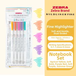 Mildliner Dual-tip Fluorescent Pens Set