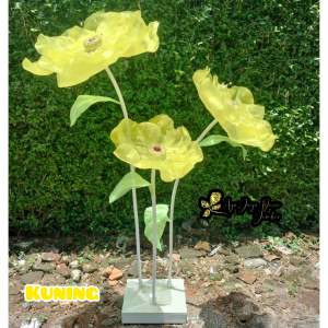 standing bunga lampu dekorasi pelaminan/lampu taman/lampu hias/lampu ruang tamu/lampu kamar