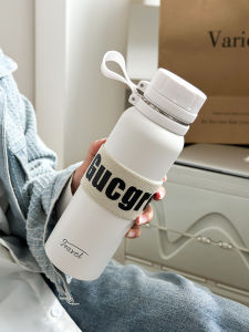 Large Capacity Stainless Steel Water Bottle Portable Insulated Cup for Office Use Couple Matching Beverage Container