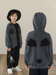 Interesting Print New Baby Boy Hoodie