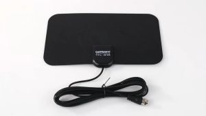 Antena TV Digital Indoor 25dB – Antena DVB-T2 Grid dengan Jack Male Plug untuk Sinyal Jernih dan Stabil