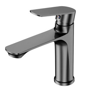 YALANDENG | Gun Gray Dual Temperature Faucet for Washbasin