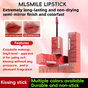 MLSMILE Lip Gloss Matte Mist Moisturizing lip balm 6 colors 6ml Lip Gloss waterproof Lip Makeup essentials for going out on a date