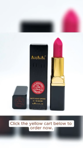 ALHALAL COSMETICS MARYAM MATTE VELVET LIPSTICK 4G AL-04