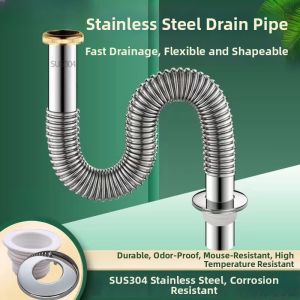Stainless Steel Anti-Odor Drain Pipe