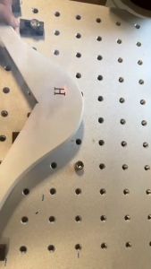 Am888 ไม้แขวนไม้มีหนีบเหล็กไม้แขวนกางเกง 31cm Y-09 (6ชิ้น/12ชิ้น)