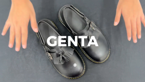 Prodigo * Sepatu Sandal Kulit Pria Genta I Sandal Casual Pria Kulit Slide Slop I Sandal Slide Kulit Pria I Sandal Kulit Casual