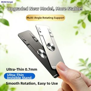 RQZN | Rotatable and Foldable Ultra-thin Invisible Back Stick Mobile Phone Stand