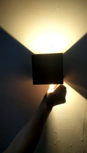 12W LED Wall Lamp Outdoor IP65 Waterproof Light Adjustable Beam Design Cube LED Bedroom Living room Porch Wall Light