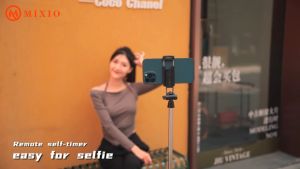 MIXIO A35 - 160CM Tongsis Bluetooth Selfie Stick Tripod with Remote BT