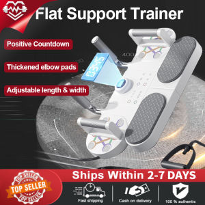 Tablet trainer ABS fitness equipment Abdominal roller home fitness three in one removable multi-function portable tablet Trainer aircraft with timer and LCD display fitness equipment