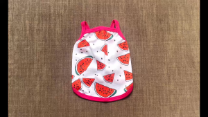 ÁO THUN HAI DÂY DƯA HẤU THÔNG HƠI SIÊU CUTE TỪ 1-7.5KG DÀNH CHO THÚ CƯNG CHÓ MÈO