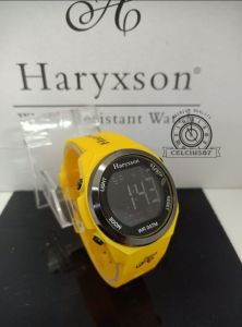 JAM TANGAN DIGITAL HARYXSON ORIGINAL WATERESIS TALI RUBBER PRIA WANITA FREE BATRAI CADANGAN (Andre What 97)
