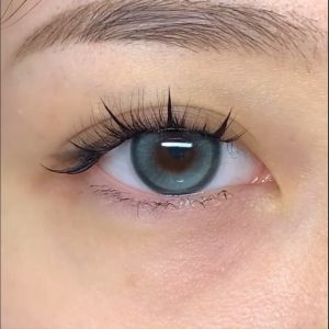 (COD) (0.00-8.00) kính áp tròng Khuyến mãi O2GIRL màu liên hệ kính đen xám màu xanh lá cây ống kính đường kính 14.0-145mm lens cận lens nâu lens xám lens đen contact lenses