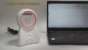 TOKAI เครื่องอ่านสแกนบาร์โค้ด แบบตั้งโต๊ะ 1D&2D QR Code เลเซอร์ Scanner รุ่น WD-D3 ความละเอียดขั้นต่ำ 0.127 มม.(5 mil) เซนเซอร์ CMOS ไฟ LED สีแดงขนาด 617 นาโนเมตร PnP รองรับการตกจากที่สูง 1.5 เมตร - สีดำ