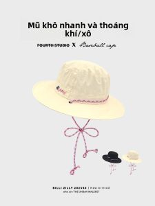 BILLI ZILLY | Mũ câu cá nhanh khô thoáng khí cho nữ mùa hè 2025 Mũ che nắng ngoài trời chống tia UV khi leo núi Mũ rộng phong cách thường ngày