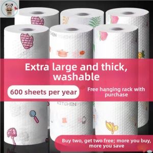 Oil-Resistant Grease-Absorbing Kitchen Cleaning Paper Thick