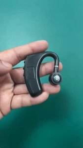 หูฟังบลูทูธ 5.2 รุ่น V9 แบบใช้หูเดียวไร้สาย พร้อมไมโครโฟน สำหรับเสริมการสนทนา HD ในการทำงาน สำนักงาน และกีฬา