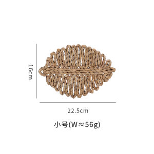 Trendy Japanese Style Dining Mat Heat Resistant Pot Holder Table Pad Bowl Pad Anti-Scalding Pad Dish Plate Mat Cotton Square