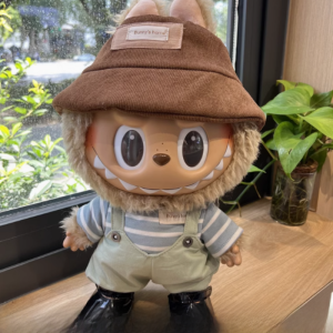 Labubu Doll Clothes Cotton Doll Clothing Large Size 38cm 37 Enamel Candy Style Trendy Plush Toy Doll Outfit Fashionable