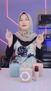 ADVANCE - Speaker Portable Bluetooth 1 Mic Karaoke Wireless Magic Sound Recharge (V-5)