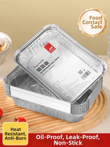 TAFUMAN | Hộp Nhôm Bạc Dày Chống Nhiệt Dùng Một Lần