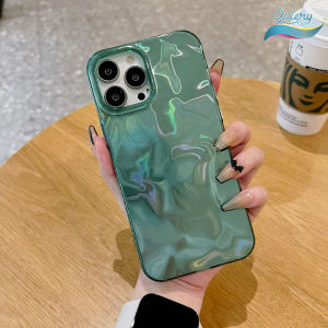 GC Softcase Glossy Casing Hp Compatible untuk Iphone 7G 8G 7 8 PLUS X XS XR XS MAX 11 11 PRO 11 PROMAX 12 12 PRO 12 PROMAX 13 13 PRO 13 PROMAX 14 PRO 14 PROMAX 15 15 PRO 15 PROMAX Case Wattery Textured Ripple Casing Silikon Gradient CW