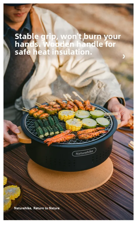 NatureHike | Portable Home & Outdoor Barbecue Grill | Lazada Singapore